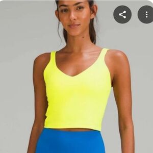 Lululemon Align Tank Top in Electric Yellow